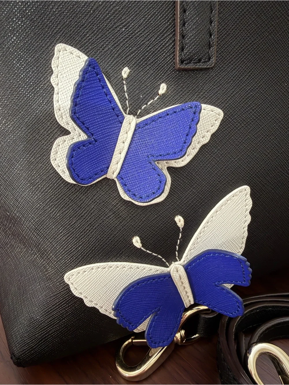 Kate Spade 3D Butterfly Lottie Satchel Crossbody Purse
